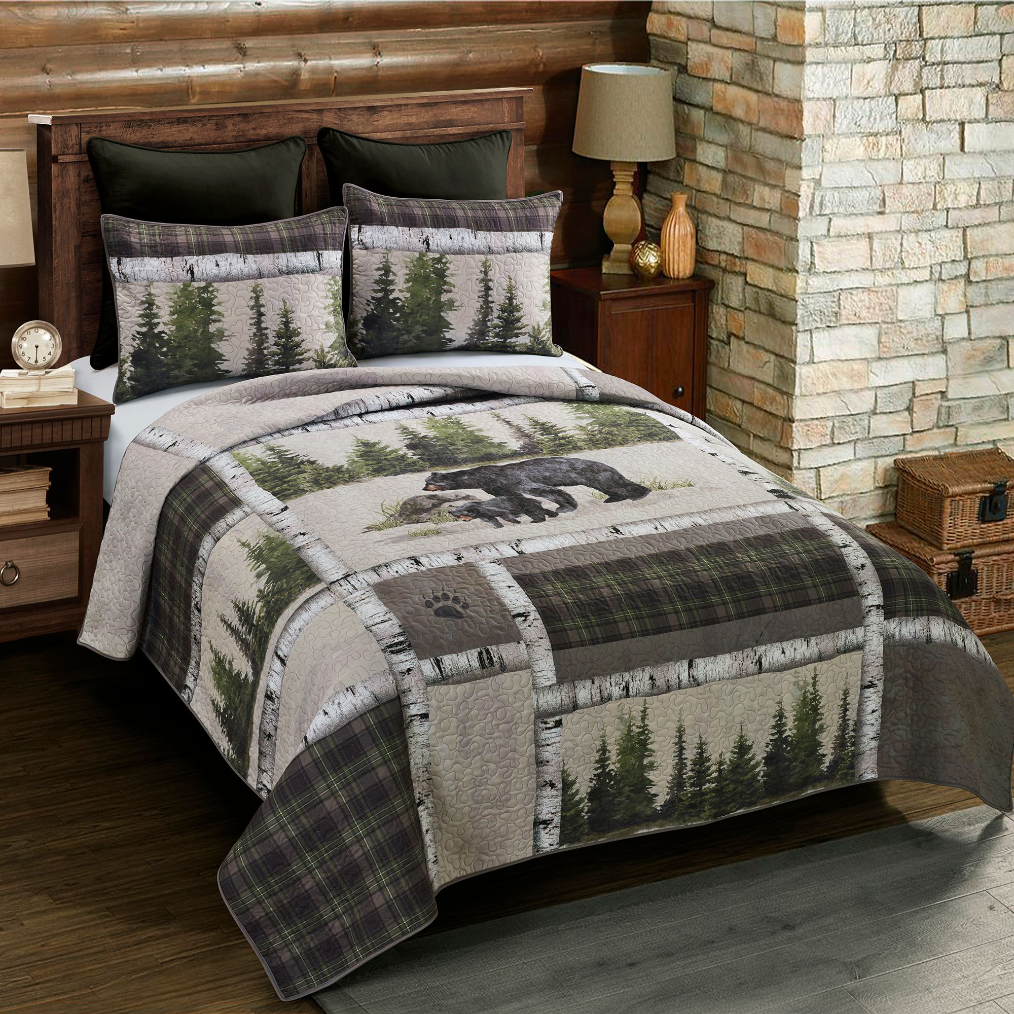 Donna Sharp Bear Panels Bedding Collection Quilt Set | Cabela's